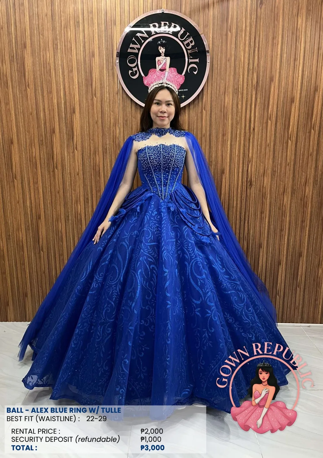 Ball Gowns: Blue 120